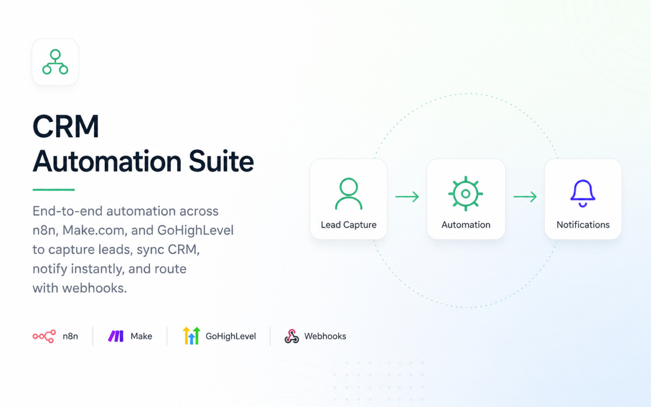 CRM Automation Suite